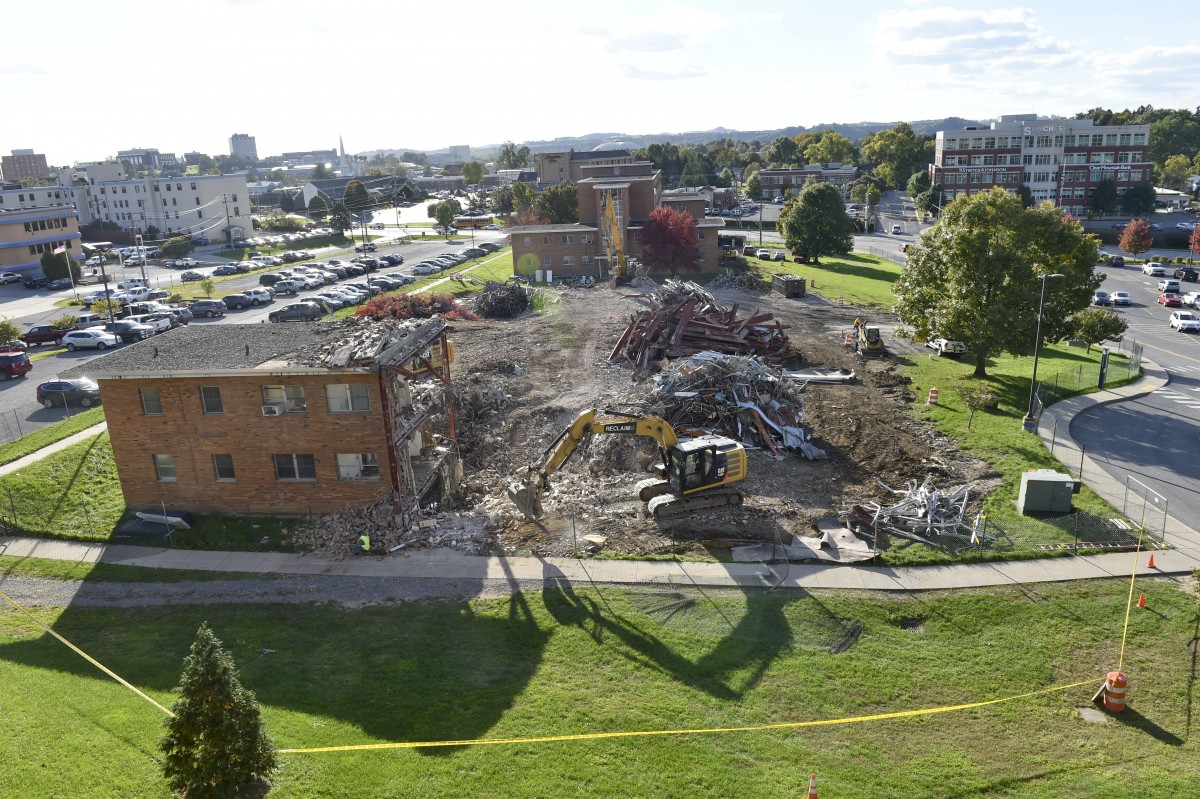 Gallery: Demolition of Medical Center Apartments